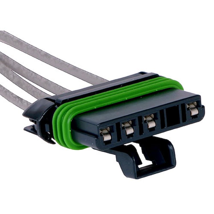 CONNECTOR-W/LEADS 4-WAY