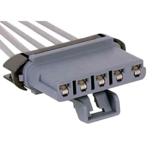 CONNECTOR-W/LEADS 5-WAY F