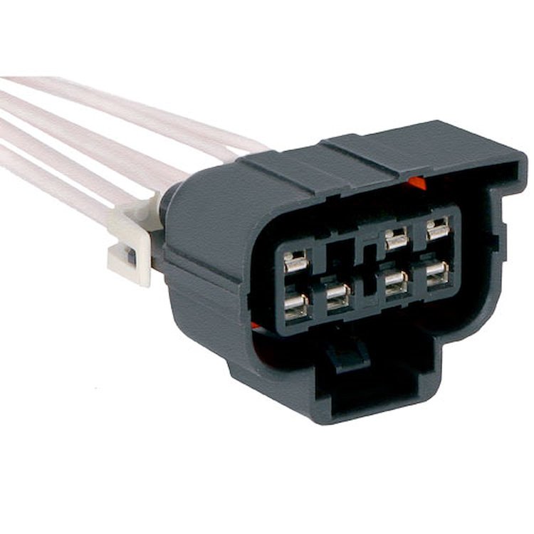 CONNECTOR-W/LEADS 7-WAY F