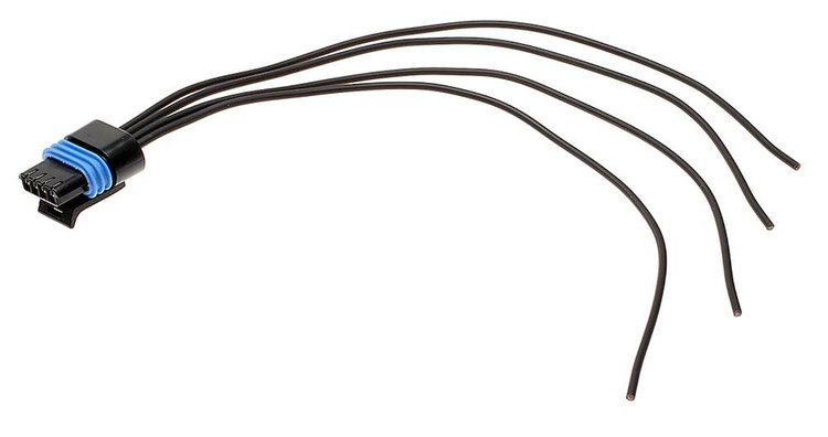 Multi-Purpose Pigtail [Rectangle, Female, 4-Terminal]