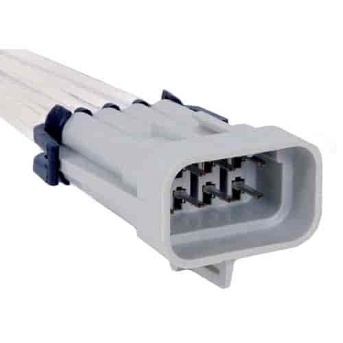 CONNECTOR-W/LEADS 7-WAY M
