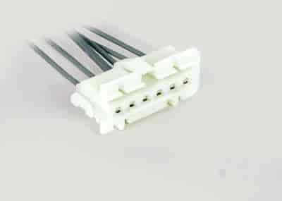 CONNECTOR-W/LEADS 6-WAY