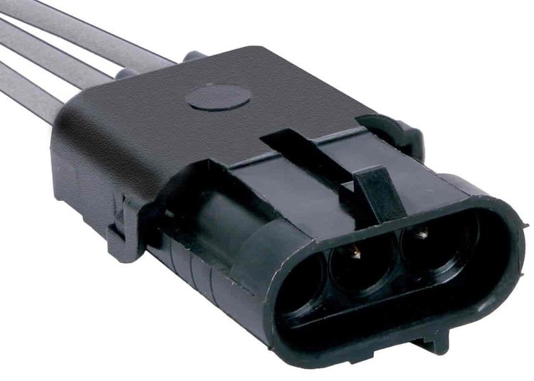 CONNECTOR-W/LEADS 3-WAY