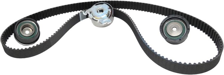 TCK309 Timing Belt Kit with Tensioner and 2 Idler Pulleys Fits Select 1999-2010 Chevrolet, Daewoo, Suzuki Models