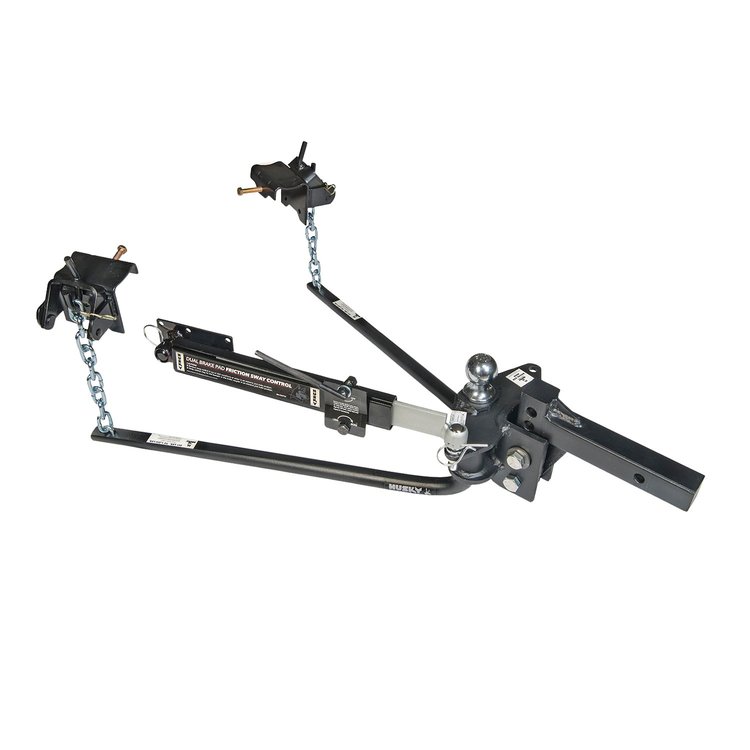 30849 Round Bar 1200 Pound Tongue Weight with 10 in. Shank, 2-5/16 in. Ball & Sway Control Package, Black