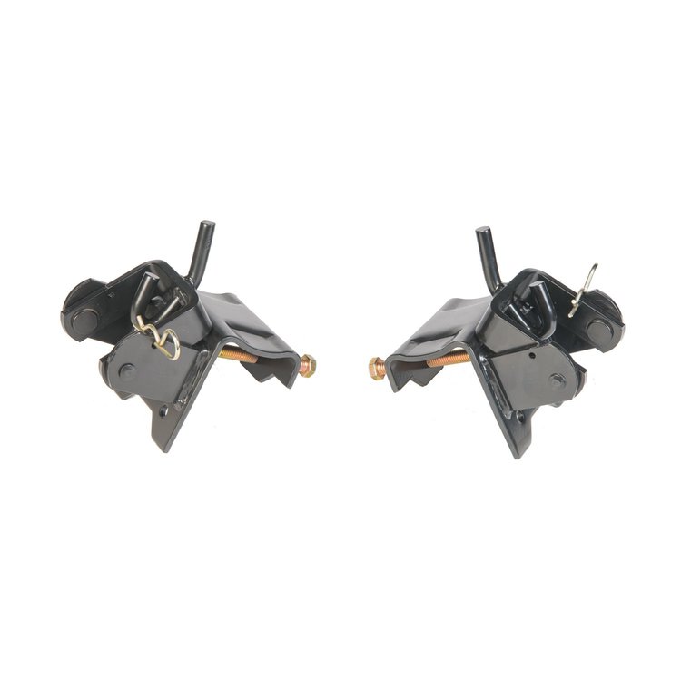 31260 Chain Lift Bracket with 1/2 in. x 3 in. Hex Bolt/ Hair Pin, Set Of 2, Black