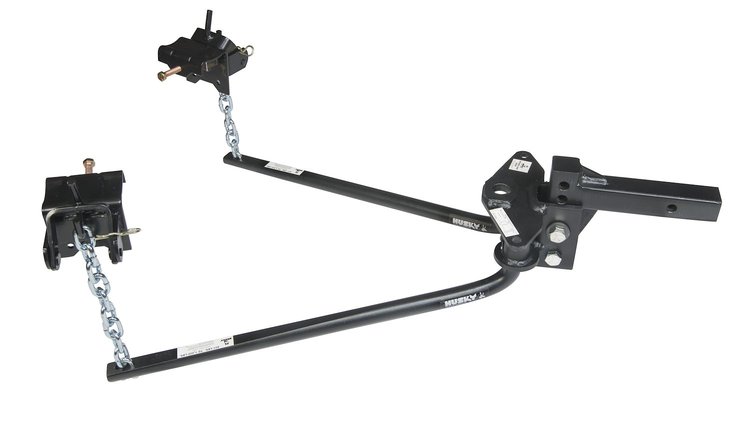 31422 Round Bar 501 to 800 Pound Tongue Weight 8000 Pound Gross Trailer Weight with 10 in. Shank, Black Powder Coated