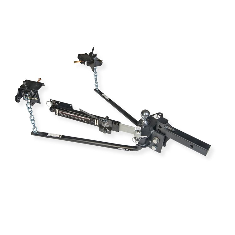 31997 Round Bar 800 Pound Tongue Weight Includes 10 in. Shank with 2-5/16 in. Ball with Sway Control Package, Black
