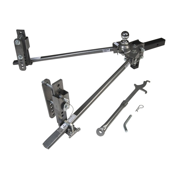 32218 Center Line TS Weight Distribution Hitch with 2-5/16 in. Ball - 12,000lbs, Black