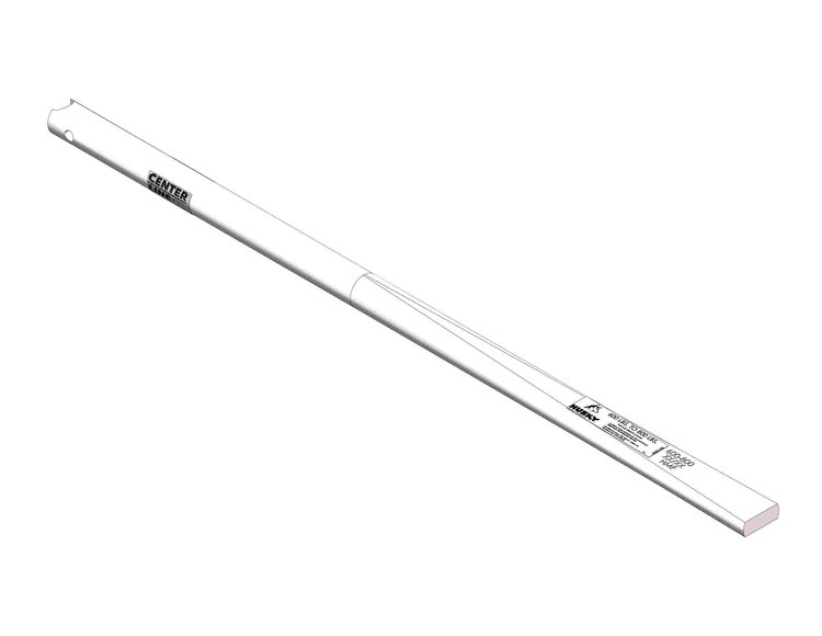 32330 Replacement Round Spring Bar For Husky Centerline Series 600 to 800 Pound Tongue Weight with Labels