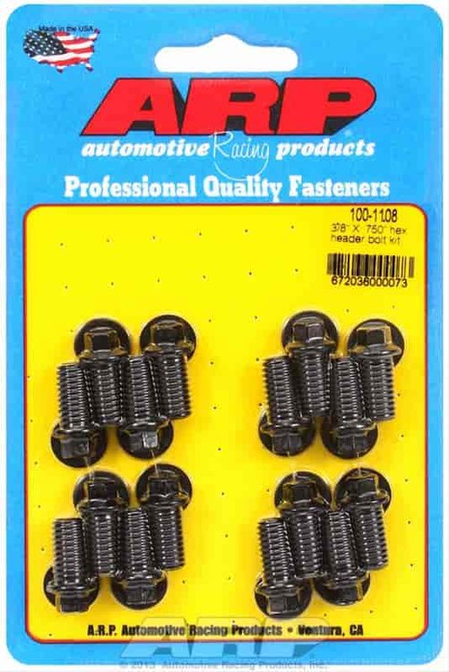 Header Bolt Kit Small Block Chevy
