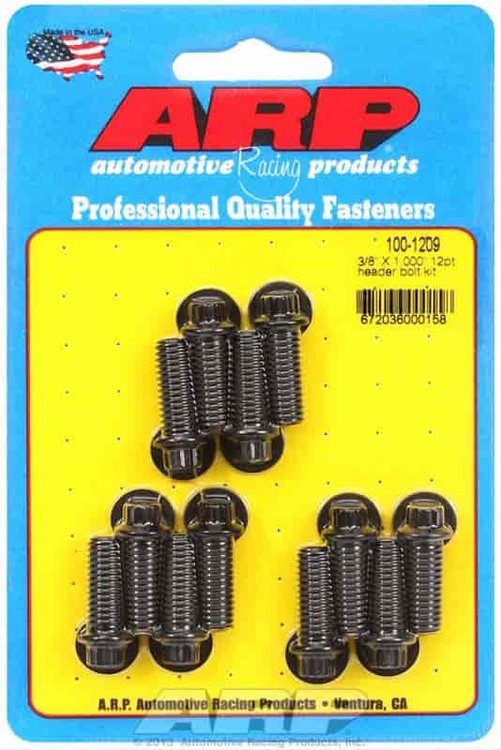 Header Bolt Kit Universal Bolt Kit 5/16" Wrench