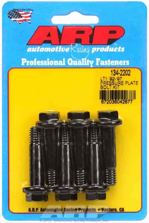 High Performance Pressure Plate Bolts Chevrolet LT1/LT4, 1992-97