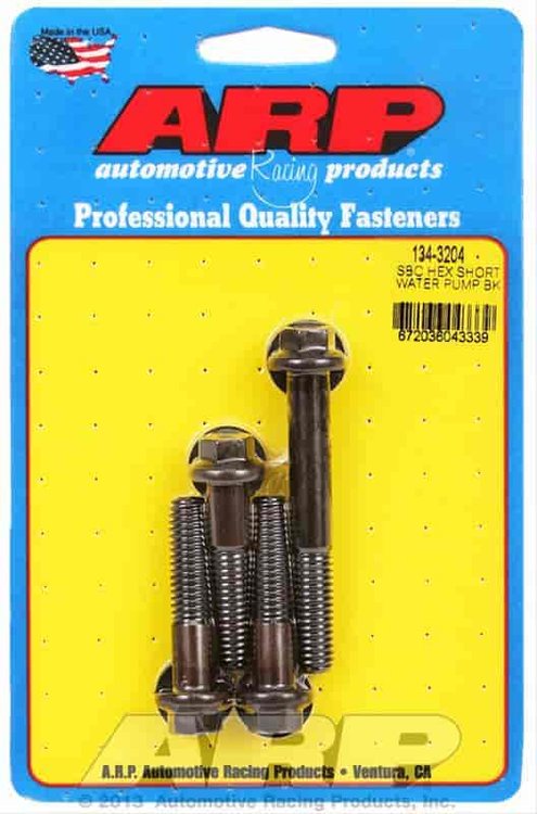 Short Water Pump Bolts Small Block Chevy