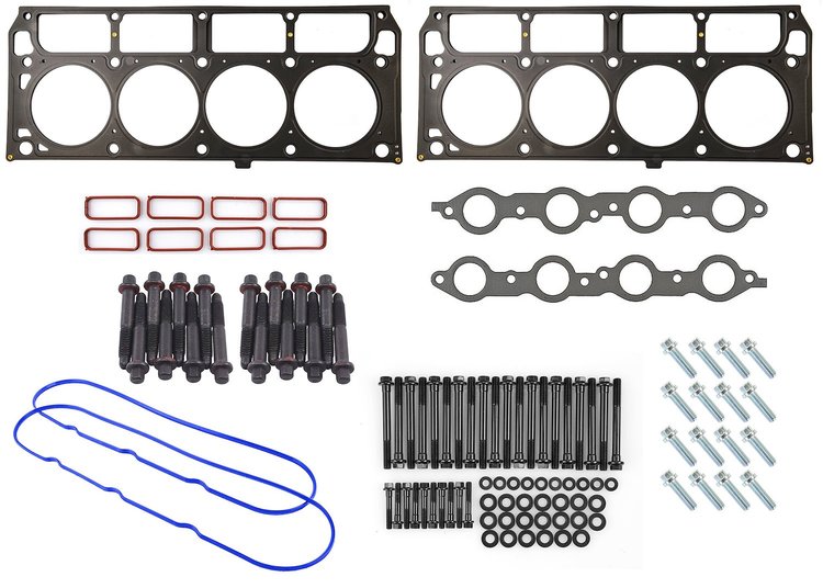 134-3610 Head Bolt Conversion Kit for GM Gen IV Engines w/Same Length Head Bolts & Cathedral Port Heads