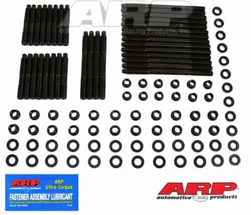 Head Studs w/12-Point Nuts Small Block Chevy Brodix-Rodeck Aluminum Block w/ Brodix Weld-Tech Jones GB2200 Heads