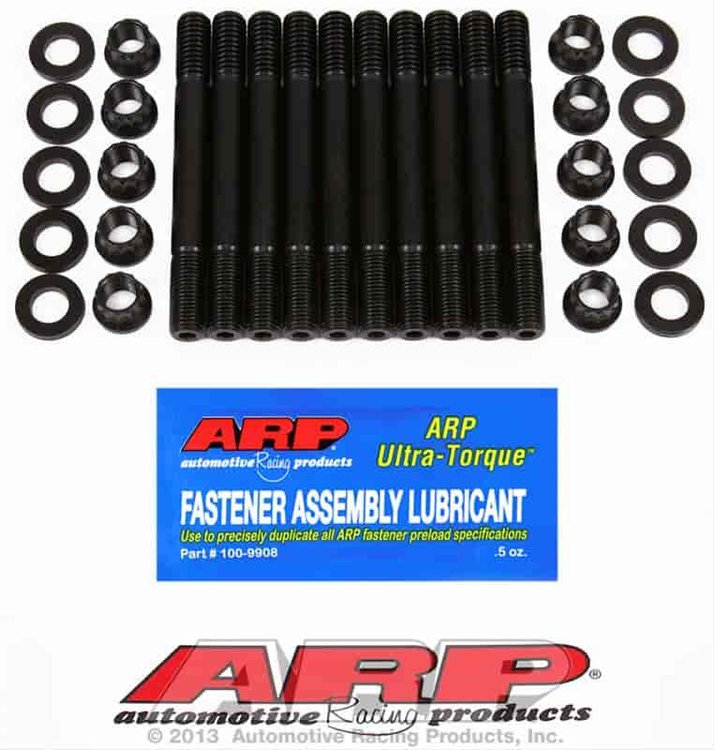 Main Stud Kit with 12-Point Nuts Small Block Chevy Large Journal