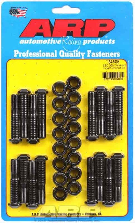High-Performance Wave-Loc Connecting Rod Bolts