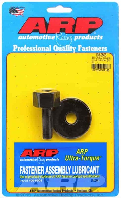Square Drive Balancer Bolt Big Block Chevy 1966-1995 Generation 4 and 5