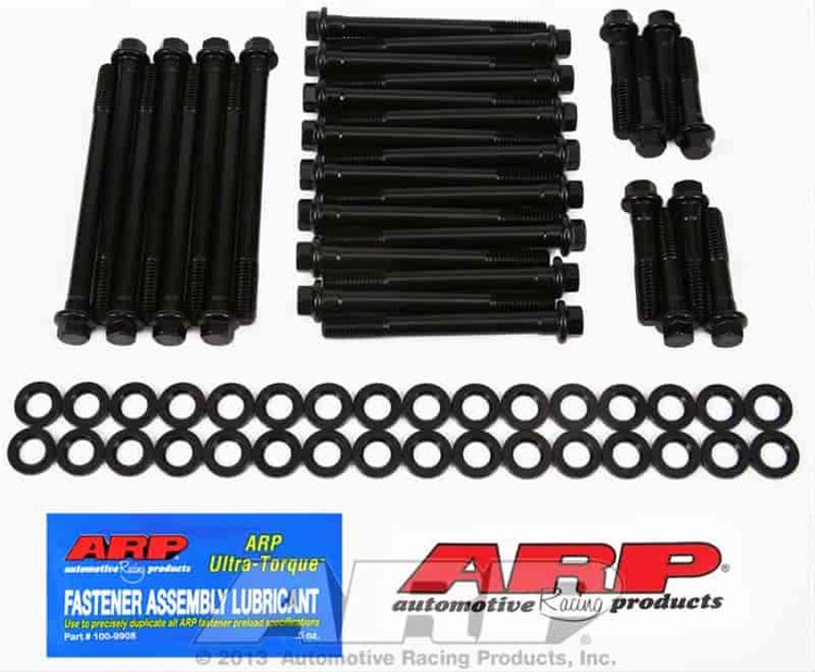 High Performance Head Bolt Kit Big Block Chevy with Mark IV Block and Edelbrock 60409, 60429, 60459, 60479, 60499, 60559 Heads