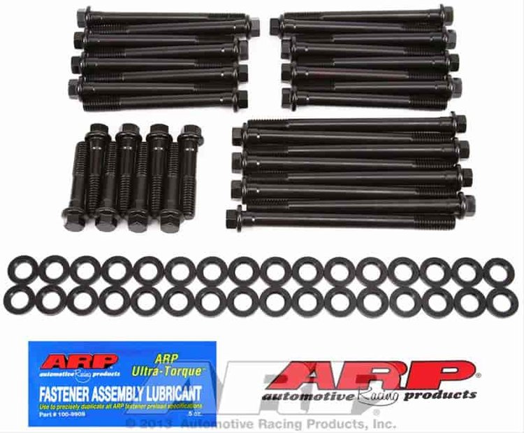 High Performance Head Bolt Kit Big Block Chevy with Mark IV or Mark V Block and Edelbrock 77609, 77659, 7760, 7765 Heads