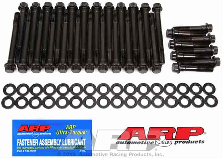 High Performance Head Bolt Kit Big Block Chevy 396-402-427-454, Cast Iron OEM Heads