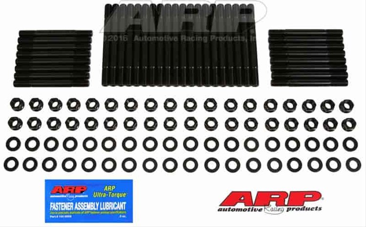 Head Studs with Hex Nuts Big Block Chevy 348-409