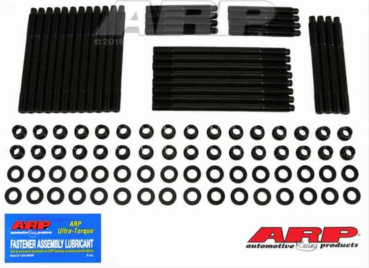 Head Studs w/12-Point Nuts Big Block Chevy World Merlin Aluminum Block w/ Merlin II/III or Dart Aluminum Heads