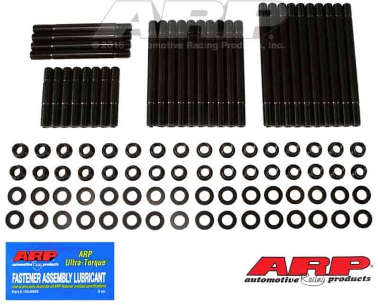 Head Studs with 12-Point Nuts Big Block Chevy AFR 18°