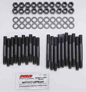 Main Stud Kit with Hex Nuts Big Block Chevy Mark V 502, 4-Bolt Main, no Windage Tray
