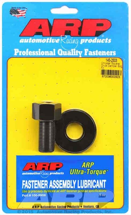 Square Drive Balancer Bolt Chrysler 318-440 Wedge and 426 Hemi