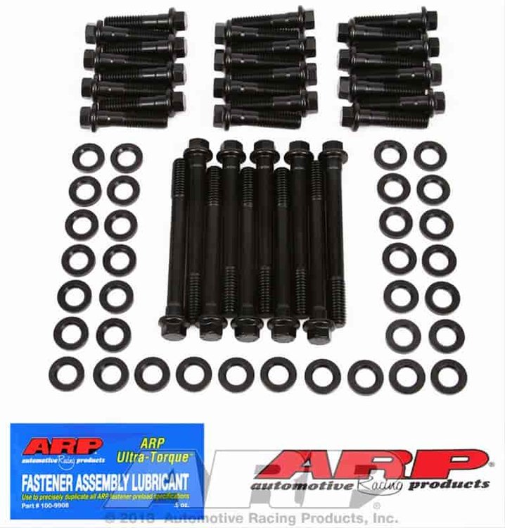 High Performance Head Bolt Kit Big Block Chrysler 383/400/413/426/440 Wedge with Edelbrock Victor Heads 77919,77929