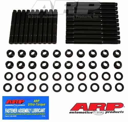 Head Studs w/12-Point Nuts Ford World - Manowar Iron/Aluminum Block w/ Standard Small Block Ford or Manowar 18° Heads