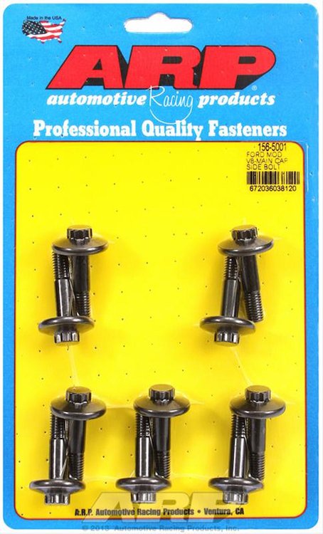 156-5001 Main Cap Side Bolt Set for Ford Modular V8 [Early Aluminum Block, M8]