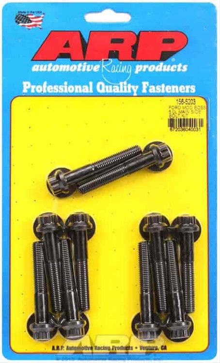 Main Side Bolt Kit Ford Modular Boss 5.0L