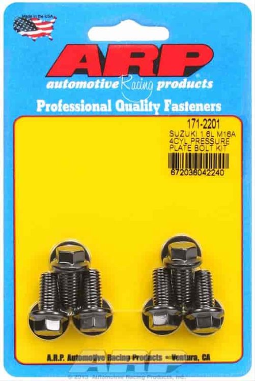 High Performance Pressure Plate Bolts Suzuki 1.6L (M16A)