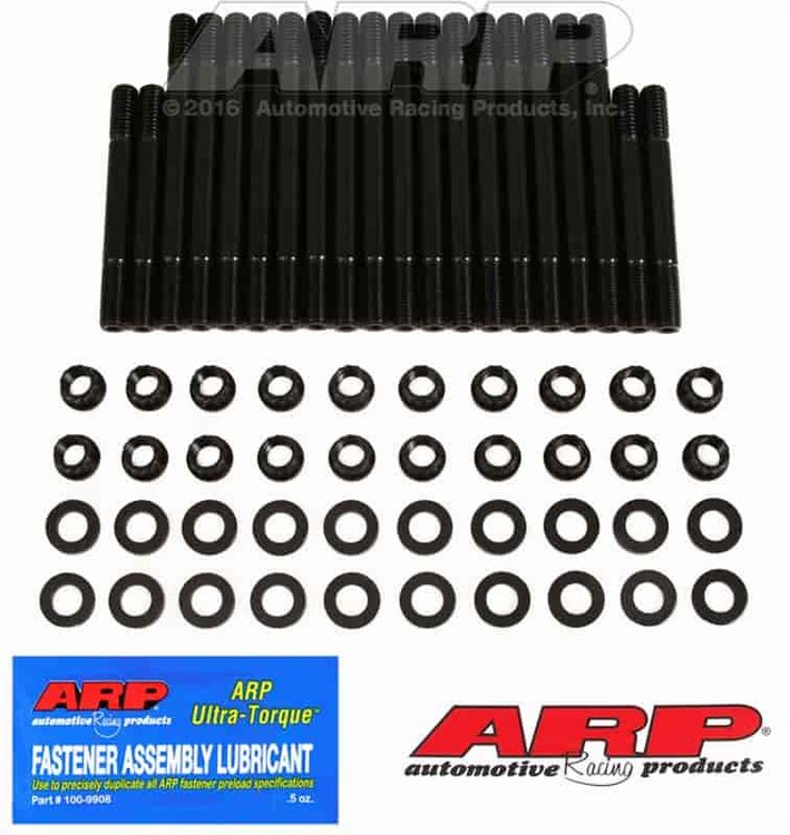 Oldsmobile 455 Black Oxide Head Stud Kit