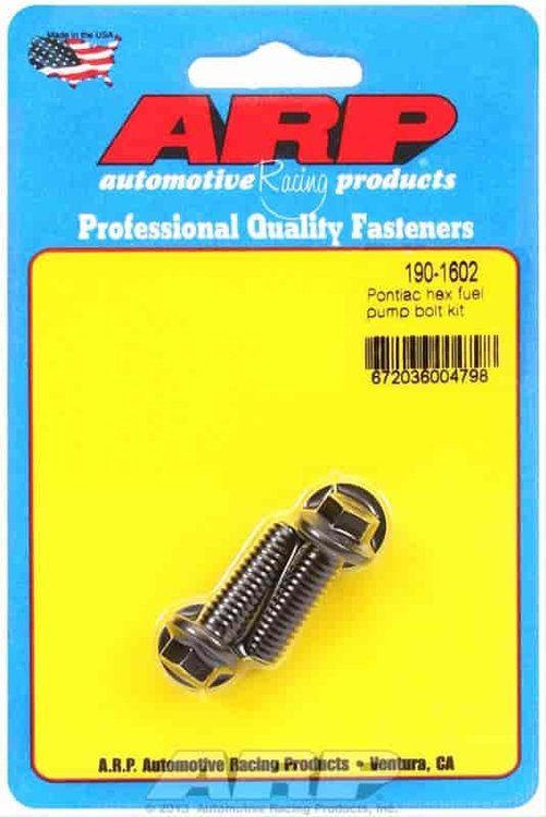 Pontiac Fuel Pump Bolts [6-Point Hex Head]