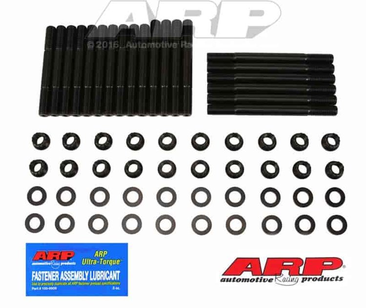 Head Studs w/12-Point Nuts Pontiac with Ram Air V Heads