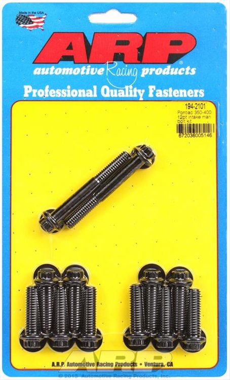 Intake Manifold Bolt Kit Pontiac