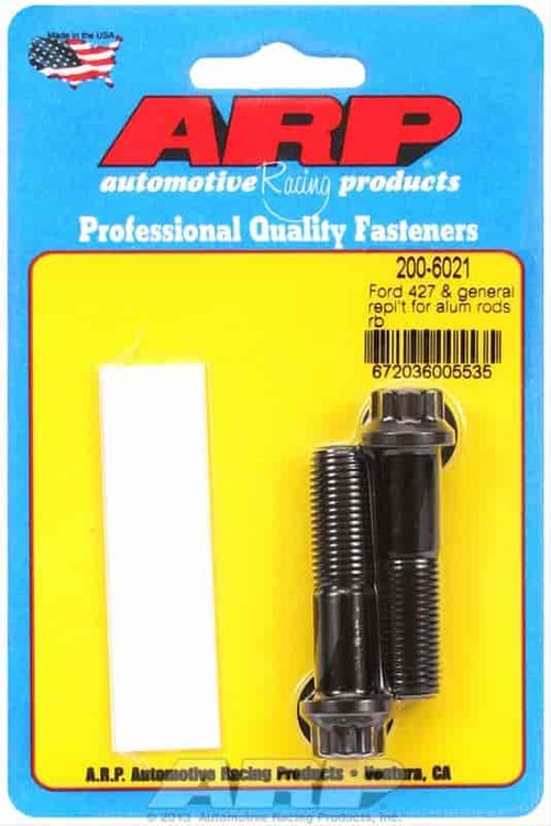 Standard High-Performance Connecting Rod Bolts Ford 427 LeMans