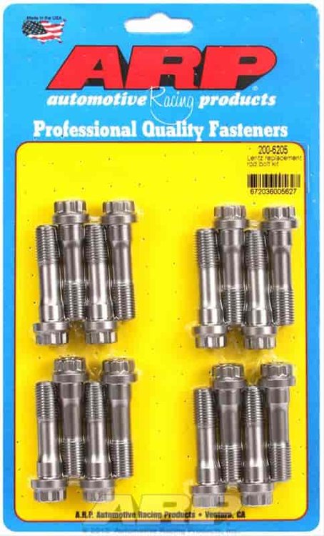 Connecting Rod Bolts Lentz Replacement w/o Washers