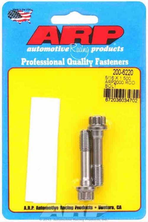 Rod Bolt Kit 5/16 x 1.5
