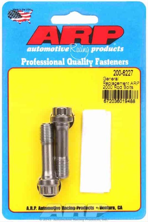Connecting Rod Bolts General Replacement Steel Rod Bolts