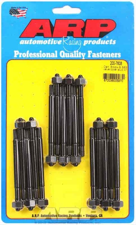 Valve Cover Stud Kit 6-point (Hex) Nut