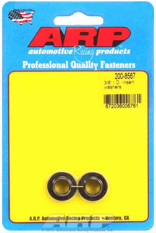 Insert Washers Inside Diameter: 3/8"