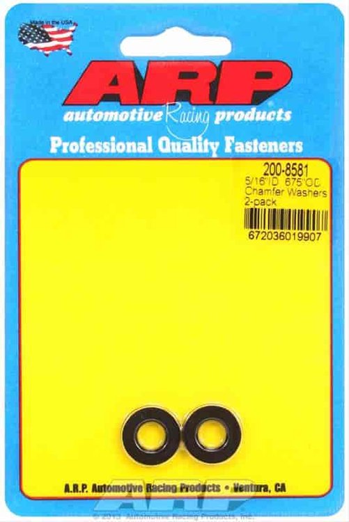 Washer - w/ I.D. Chamfer 5/16" Inside Diameter