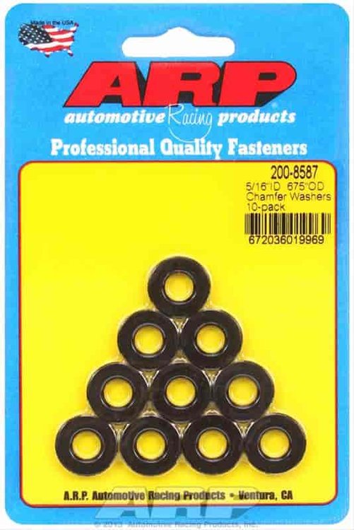 Washer - w/ I.D. Chamfer 5/16" Inside Diameter