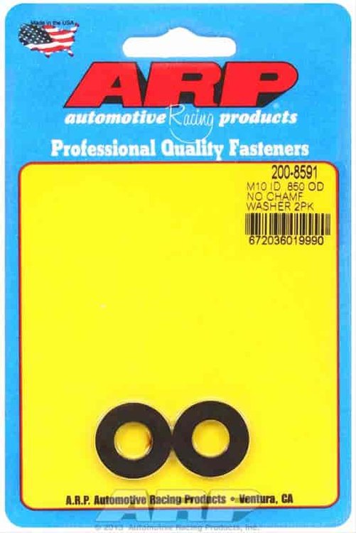 Washer - w/o I.D. Chamfer 10mm Inside Diameter
