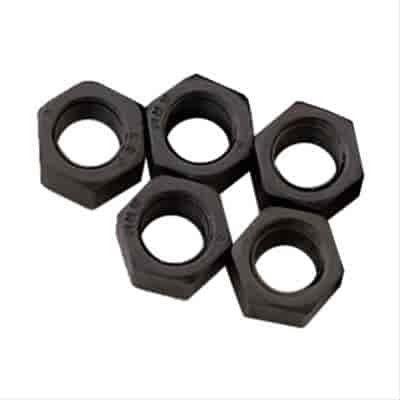 Black Oxide Hex Nut 11/32"-24